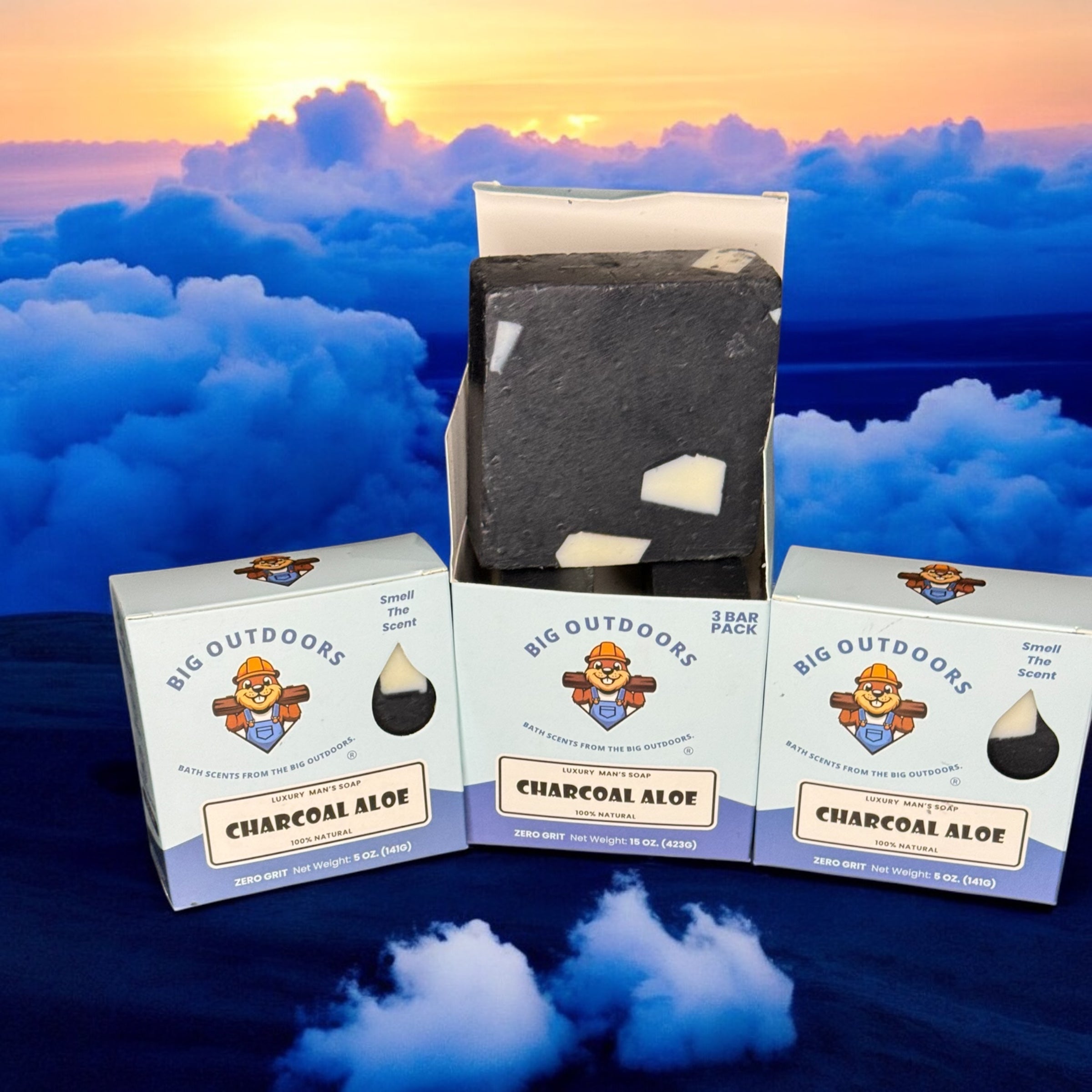 Working Man's Shop Soap 3 pack – Big Outdoor Bath